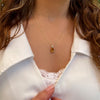 Patrizia Drop Necklace - Citrine