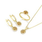 Vitalia Necklace - Citrine