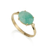 Santino Ring - Natural Emerald