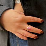 Ala Ring - Pink spinel