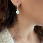 Serena - Dangling Earrings Pear