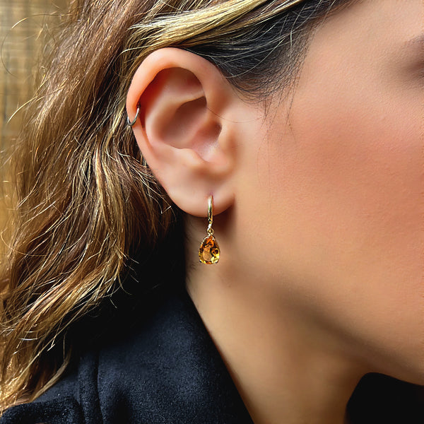 Ala Earrings - Citrine