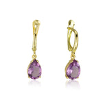 Ala Earrings - Amethyst