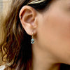 Ala Earrings - Blue Topaz