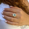 Vitalia - Oval Ring Blue Topaz