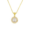 Vitalia Necklace - Pearl