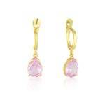 Ala Earrings - pink spinel