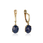 Santino Earrings - Natural Sapphire