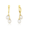 Anata - Stalactite Earrings Pearl