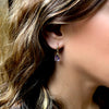 Ala Earrings - Amethyst