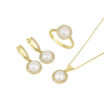 Vitalia Necklace - Pearl