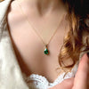 Ala Necklace - Emerald spinel