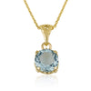 Amadora Necklace - Blue Topaz