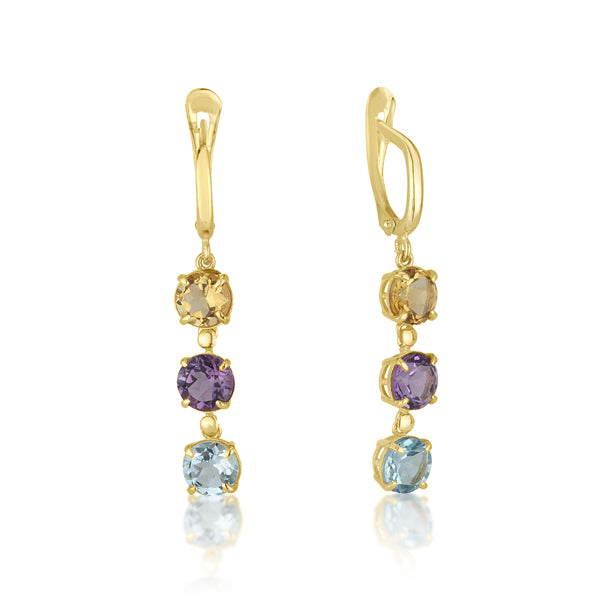 Amadora Long Earrings - Cocktail