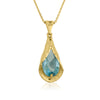 Jolanda Necklace - Blue topaz