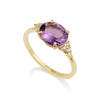 Patrizia Oval  Ring - Amethyst