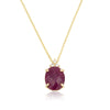 Patrizia Oval Necklace - Natural Ruby