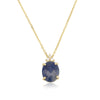 Patrizia Oval Necklace - Natural Sapphire