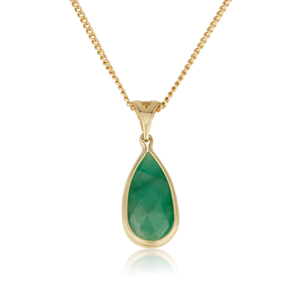 Vero Necklace - Natural Emerald