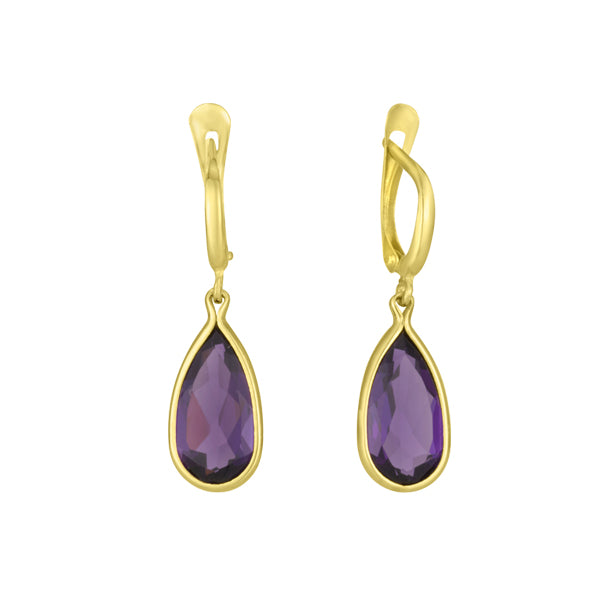 Vero Earrings - Amethyst