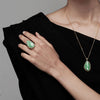 Sandrino Ring - Natural Emerald